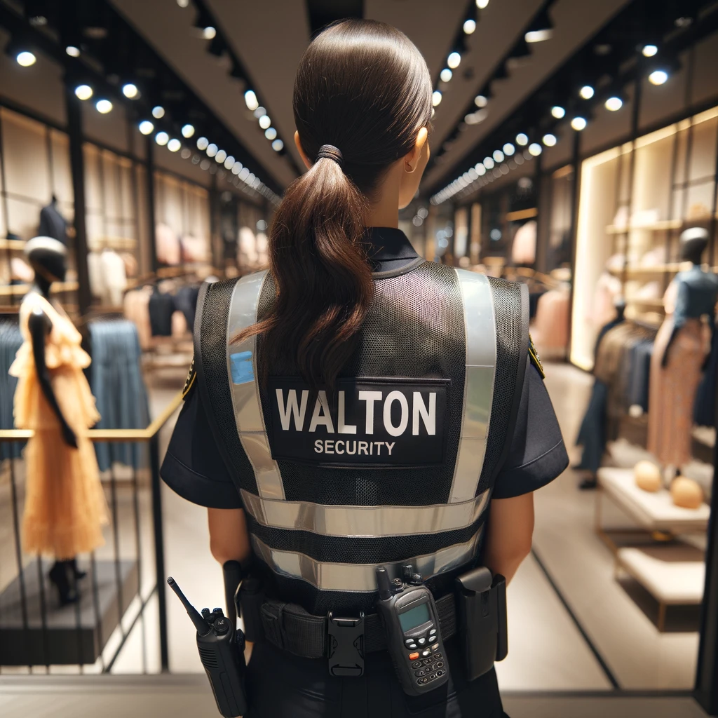 walton retail guard keeping an eye on the situation
