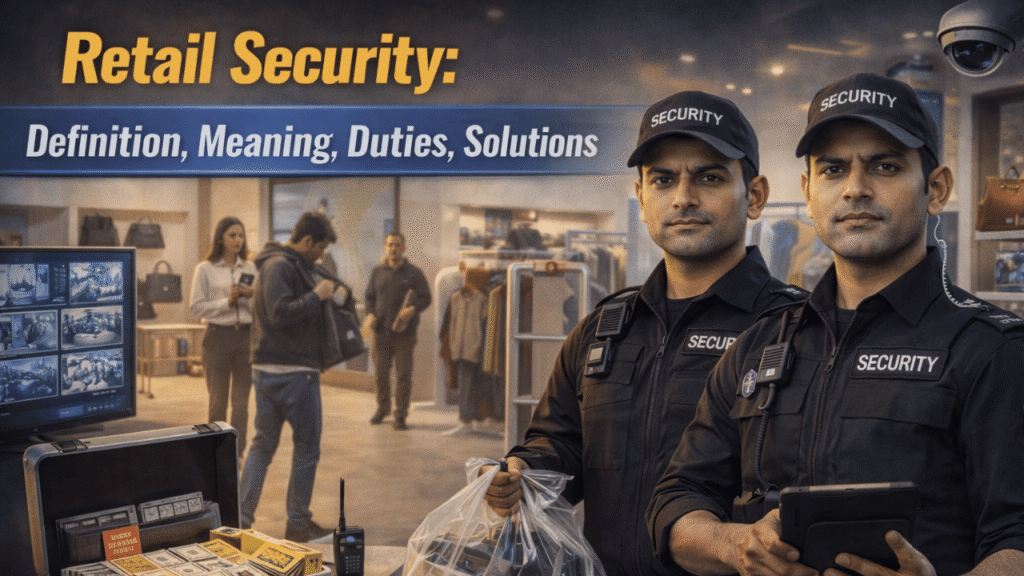 Retail Security: Definition, Meaning, Duties, Solutions