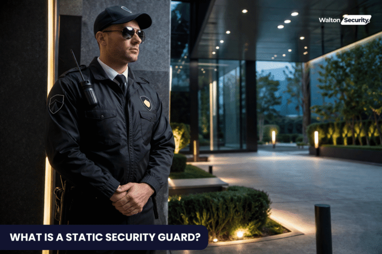 Static Security Guards: Definition, Duties & Guide