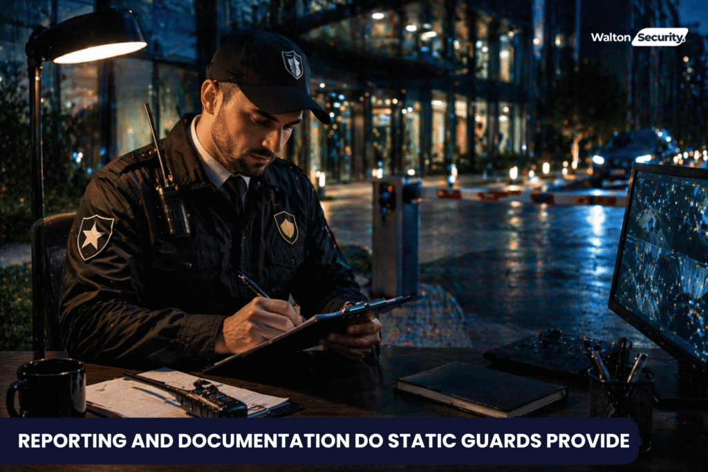 What Reporting and Documentation Do Static Guards Provide