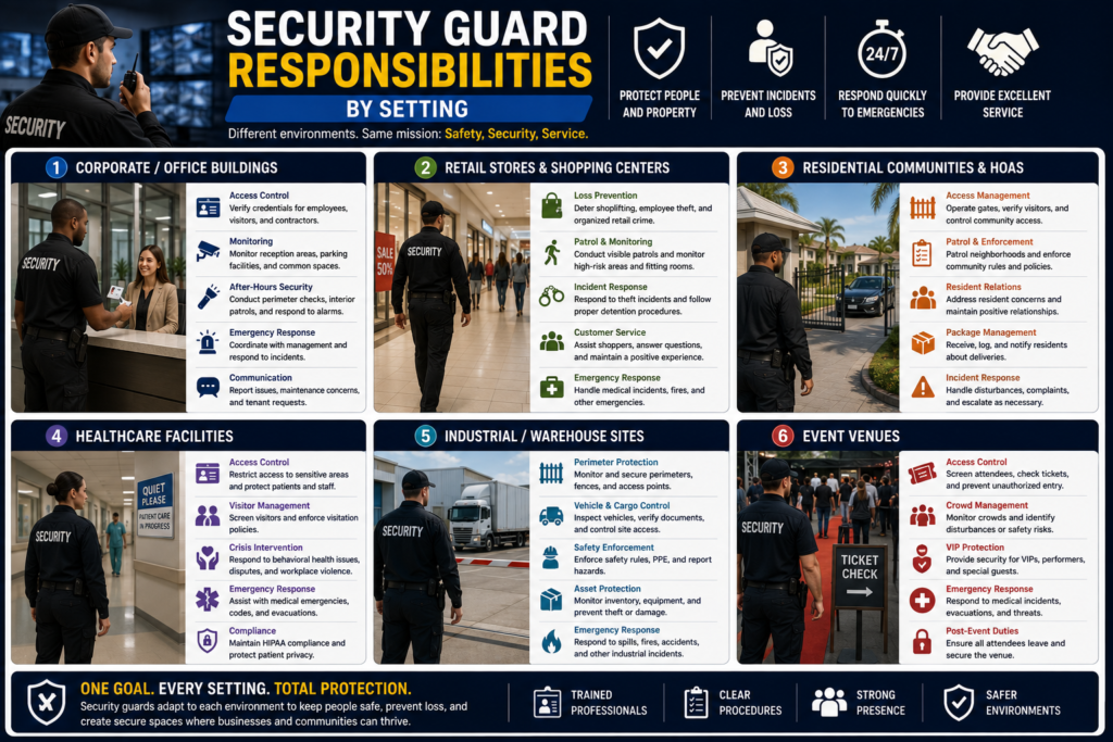 Security Guard Monitoring