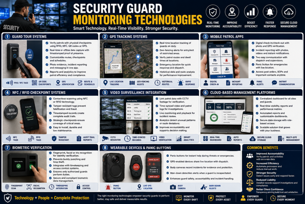 Security Guard Monitoring