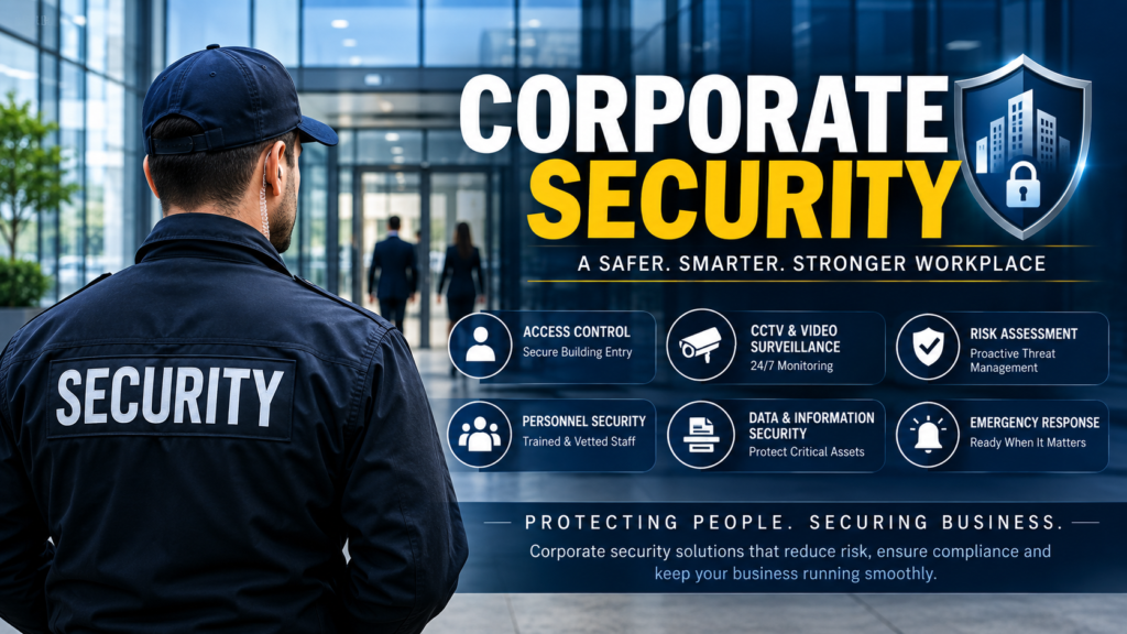 Corporate Security: Definition, Meaning, Duties and Responsibilities, Solutions, Management