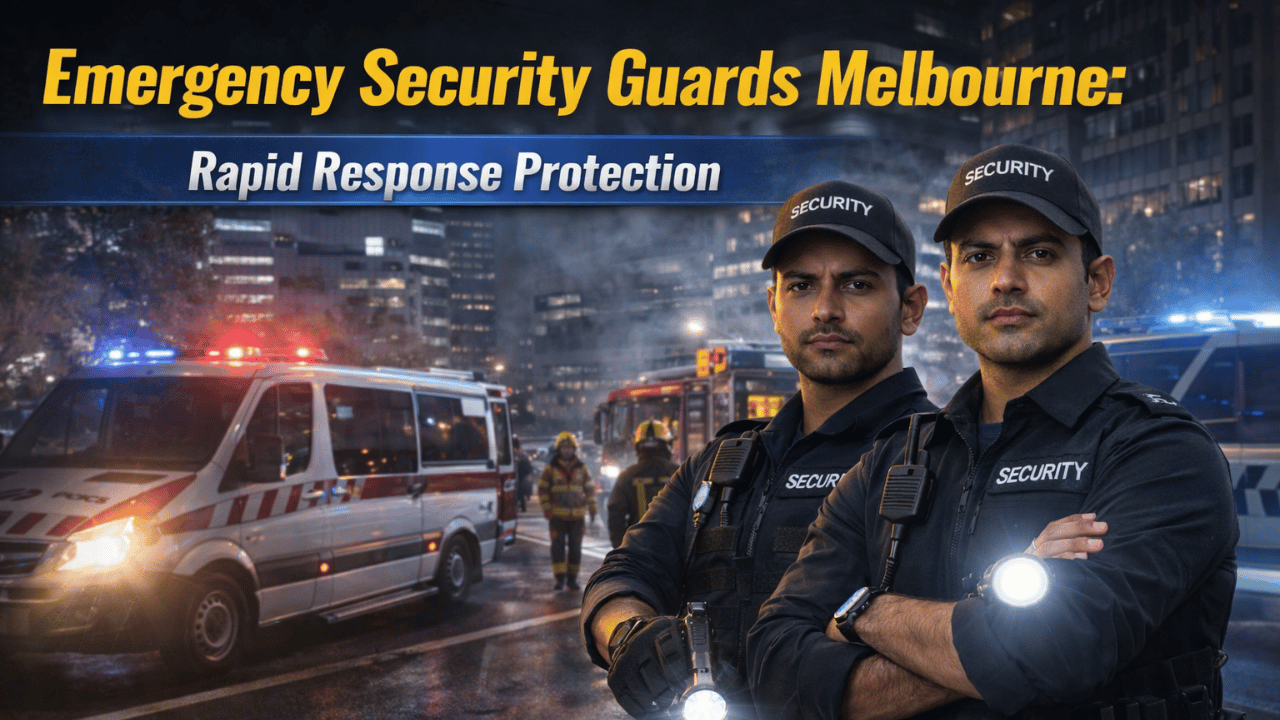 Emergency Security Guards Melbourne Rapid Response Protection