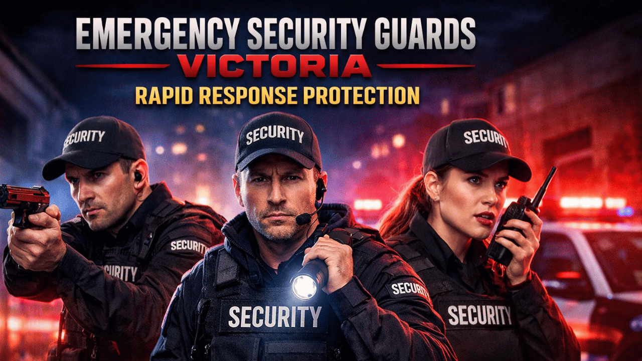 Emergency Security Guards Victoria Rapid Response Protection