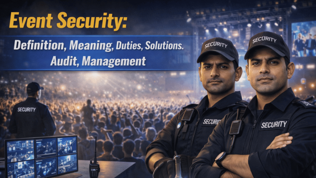 Event Security: Definition, Meaning, Duties, Solutions, Audit, Management