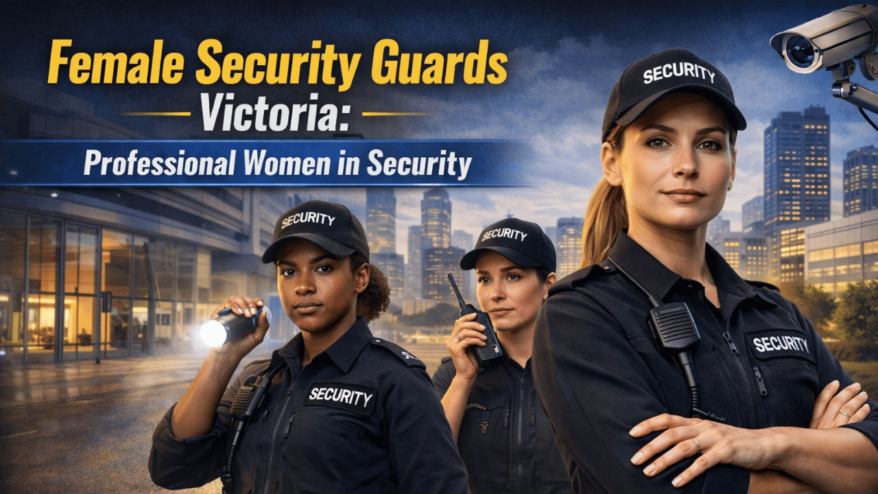 Female Security Guards Victoria Professional Women in Security