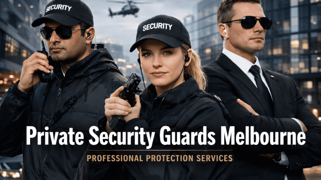 Private Security Melbourne: Professional Protection Services