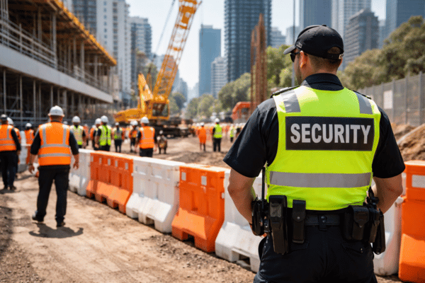 Construction and Industrial Site Crowd Control Melbourne