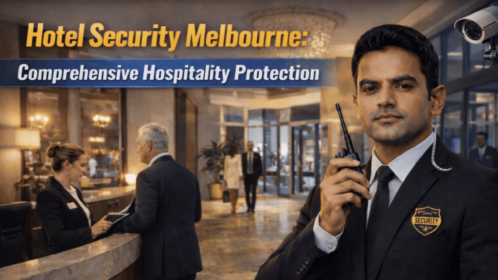 Hotel Security Melbourne Hospitality Experts