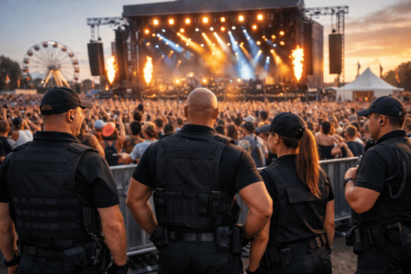 Music Festival and Concert Crowd Control Melbourne