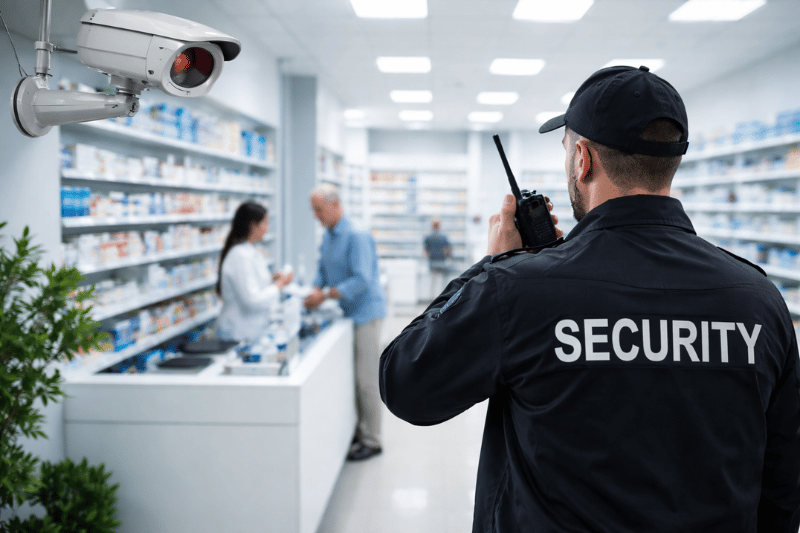 Pharmacy and Medical Retail Security Melbourne