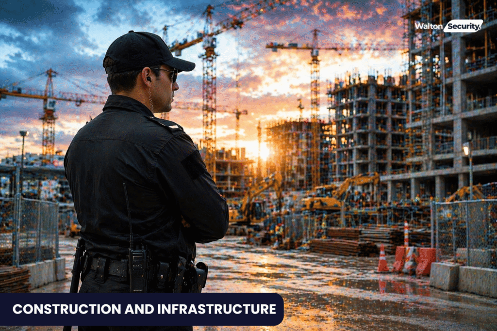 Construction and infrastructure Security Guard