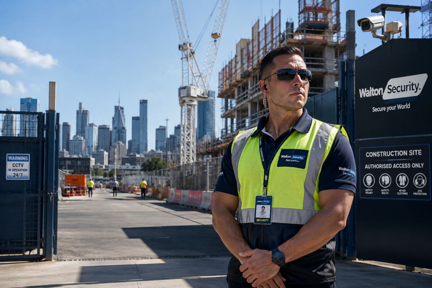 Construction Site Security Guard Services in Melbourne