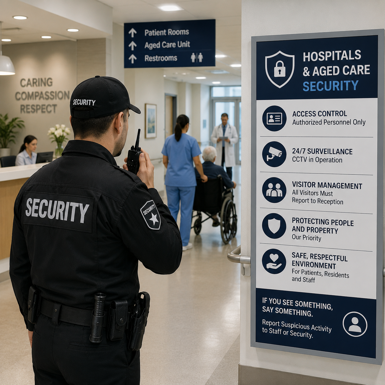 Hospitals and aged care