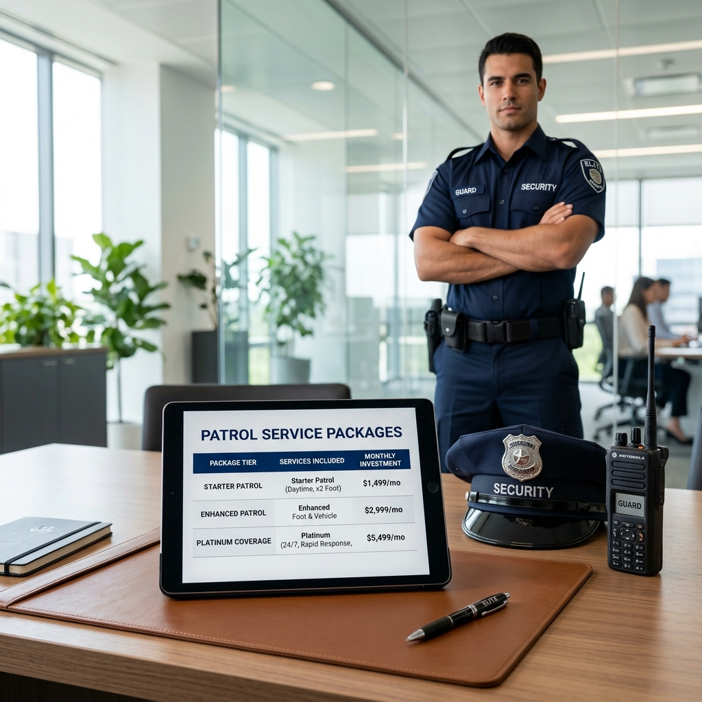 Pricing for patrol services