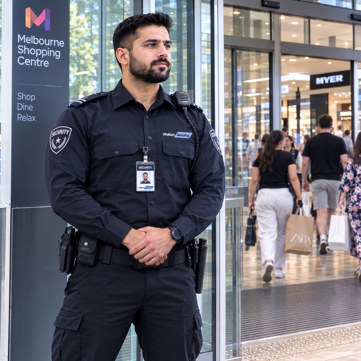 Static Guards and Entrance Monitoring